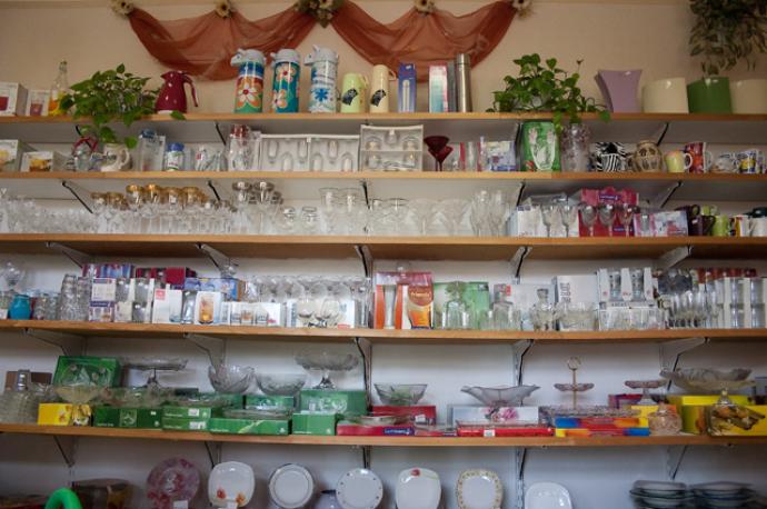 Lakásfelszerelés, Ajándék