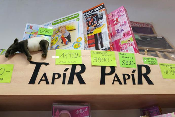 Tapír-Papír írószerbolt