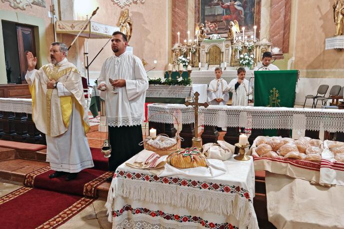 Szent István király és az új kenyér ünnepe Gyomaendrődön