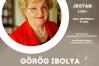 Görög Ibolya előadása Görög Ibolya előadása